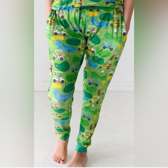 Little Sleepies Other - Little Sleepies Green Tractor Pajama Pants Size XXL